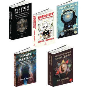 Hermes Yayınları Dördüncü Yol Ouspensky Ve Bennett 5 Kitap Set