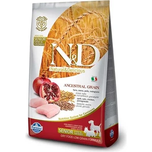 N&d Düşük Tahıllı Tavuklu Narlı Senior Yaşlı Mini Köpek Maması 2,5 kg