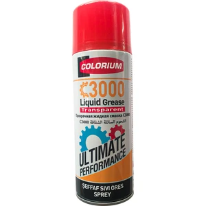 C3000 Şeffaf Sıvı Gres Sprey  Ultımate Performance -400 ml