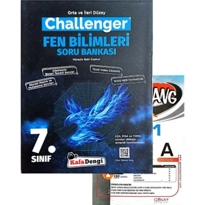 Kafa Dengi Yayınları 7.Sınıf Challenger Fen Bilimleri Soru Bankası 2024 - Aydın Yayınları Deneme