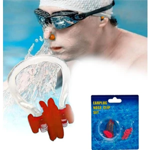 Su ve Ses Geçirmez Kulak Burun Tıkaç Seti Yüzme Duş ve Uyku İçin Uygun