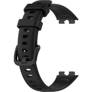 Huawei Band 8 Kordon Mat Klasik Silikon Ayarlanabilir Krd 11 Siyah