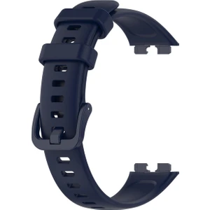 Huawei Band 8 Kordon Mat Klasik Silikon Ayarlanabilir Krd 11 Lacivert
