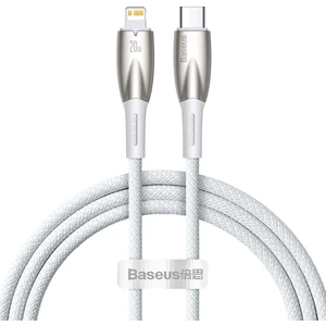 Glimmer Series 20W 100 cm Type-C To Lightning Şarj Kablosu Beyaz