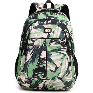 Yeni Kamuflaj Sırt Çantası Öğrenci Büyük Kapasiteli Okul Çantası Eğlence Seyahat Bilgisayar Sırt Çantası (Yurt Dışından)