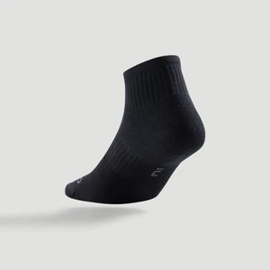 Artengo Spor Çorabı - Orta Boy Konçlu - 3 Çift - Siyah - RS500 Mid