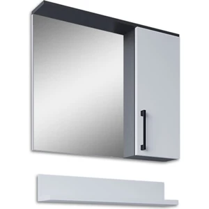 Teta Home Eko 65 cm Mdf Banyo Aynalı Üst Dolap