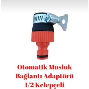 MD305 Kelepçeli Musluk Adaptörü 3/4 MD305 Kelepçeli Hortum Eki