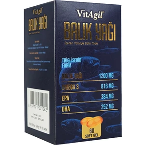 Vitagil Omega-3 Balık Yağı 60 Softjel
