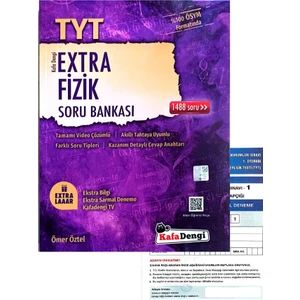 Kafa Dengi Yayınları Ekstra TYT Fizik Soru Bankası 2024 - Okyanus Yayınları Deneme