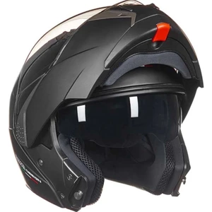 B700 Çene Açılır Kask Mat Siyah