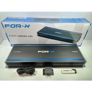 Mono Amfi + For-X Çakmak 2500RMS – For-X XAP-2500.1D Bass Anfisi – Bass Kontrollü Mono Anfi