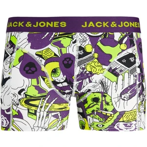 Jack & Jones JACSPACE SKULL TRUNK SN Mor Erkek Boxer