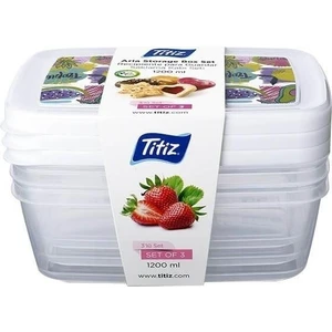 AP-9257 Aria Saklama Kabı 850 ml 3'lü Set