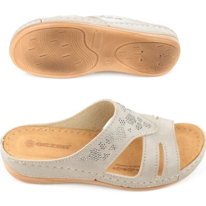 Yazlık Kadın Suni Deri Koleksiyon Terlik