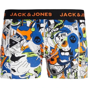 Jack & Jones JACSPACE SKULL TRUNK SN Siyah Erkek Boxer