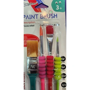 Paint Brush 4 Pcs Resim Fırça Seti 4'lü