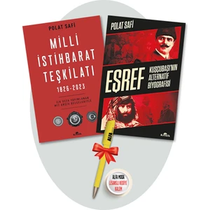 Milli Istihbarat Teşkilatı (1826-2023) + Eşref (Polat Safi) 2 Kitap Set + Moda Kalem - Kronik - Tarih