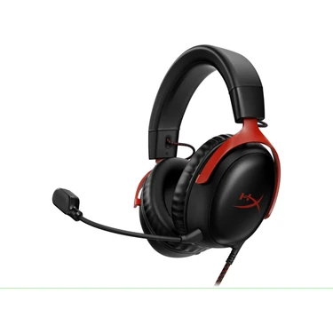 HyperX Cloud III Kırmızı Siyah Kablolu Oyuncu Kulaklığı