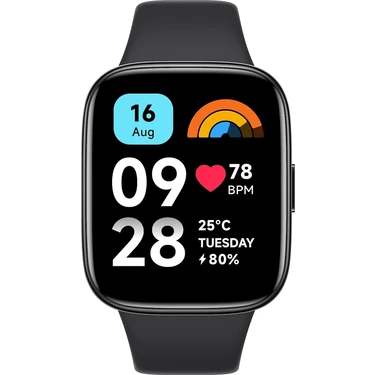 Xiaomi Redmi Watch 3 Active Siyah Akıllı Saat (Sesli