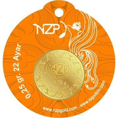 NZP Gold 1 Adet 0.25 gr 22 Ayar