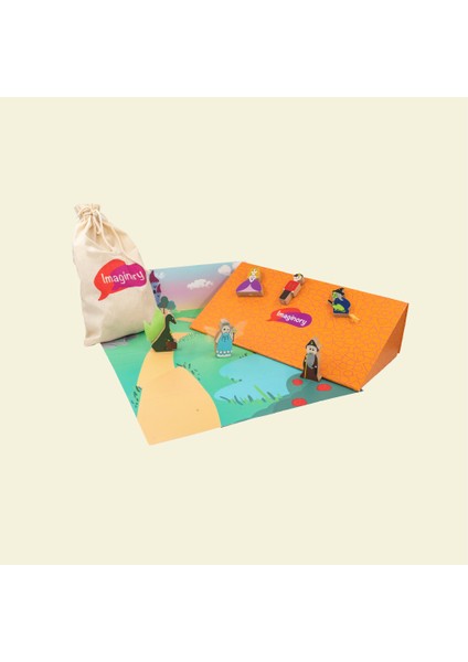 Imaginory Masal Temalı Hikaye Seti - Ahşap Oyuncak