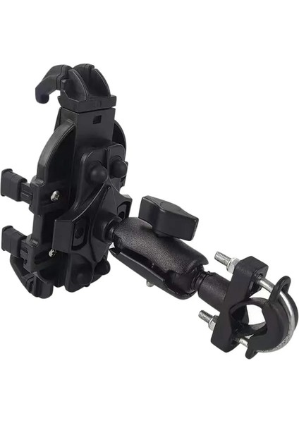 Gidon Bağlantılı Motosiklet Telefon Tutucu Profesyonel Titreşim Engelleyici modelleri