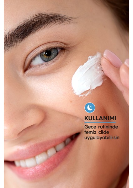 Olalab Yaşlanma Karşıtı Yenileyici Nemlendirici Retinol Gece Yüz Kremi 50 ml Night Restore