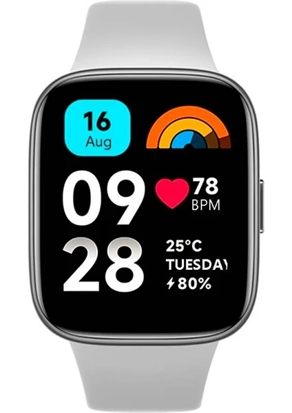 Redmi Watch 3 Active Gri Akıllı Saat (Sesli Görüşme)