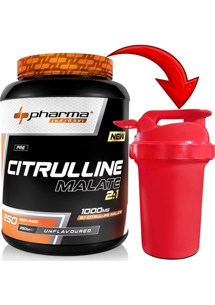 %100 Pure L Citruline L Sitrulin Citrulin Citrulline Malate 250G - 250 Servis