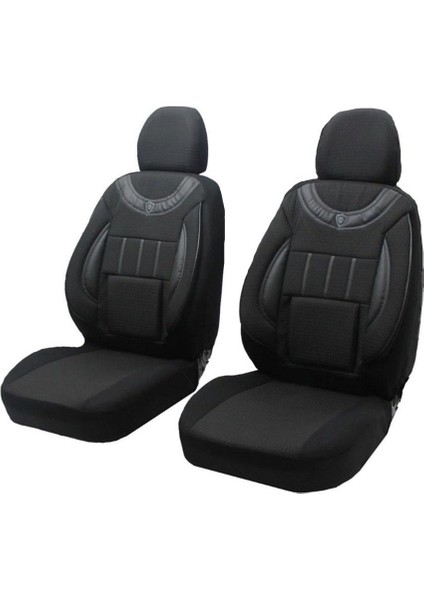 Volkswagen Caravelle Uyumlu 1+1 Koltuk Kılıfı - Siyah