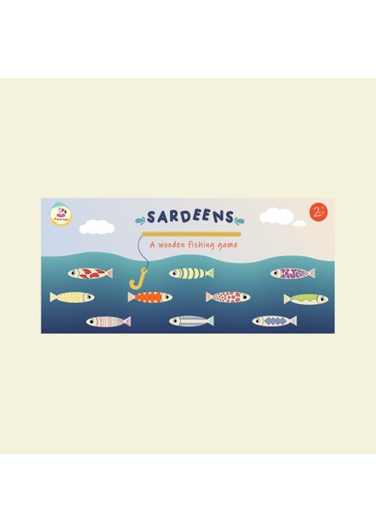 Sardeens - Ahşap Balık Tutma Oyunu