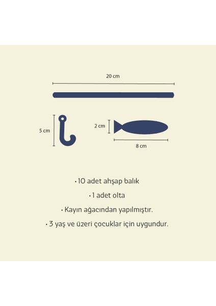 Sardeens - Ahşap Balık Tutma Oyunu