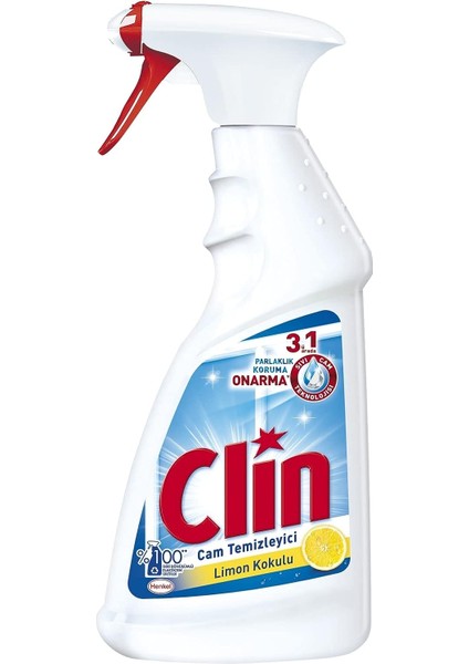 Limon Kokulu 500 ml Cam Temizleyici (1 x 500 ml)