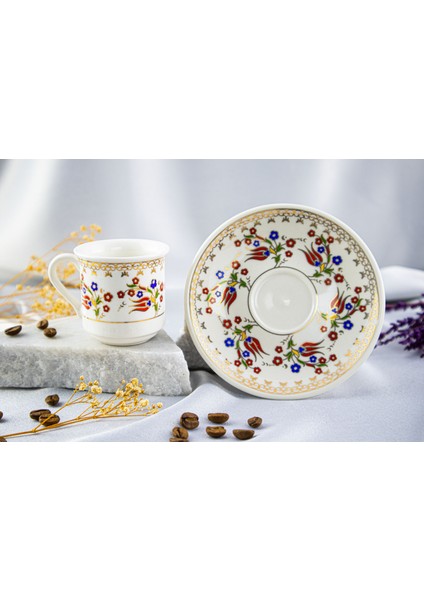 Altın Yaldızlı 2'li Ahşap Kutulu Fincan Takımı fiyatları