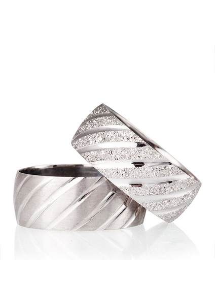 Venüs Nişan Yüzüğü Bayan Gümüş Alyans