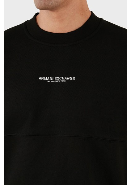 Pamuklu Sırt Baskılı Bisiklet Yaka Relaxed Fit Sweat Erkek Sweat 6rzmlg ZJ4XZ 22CG indirimleri