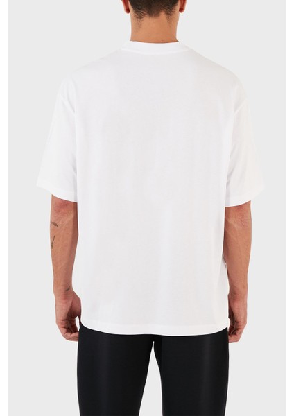Logo Baskılı Bisiklet Yaka Pamuk Relaxed Fit T-Shirt Erkek 6rztld ZJ9JZ 91AG fiyatları