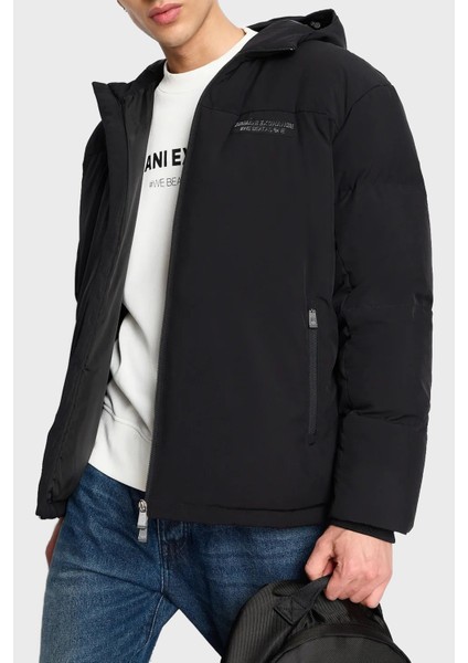 Kapüşonlu Çift Yönlü Fermuarlı Regular Fit Erkek Mont 6RZB03 Znıcz 1200 fırsatları