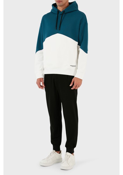 Renk Bloklu Kapüşonlu % 100 Pamuklu Regular Fit Sweat Erkek Sweat 6rzmlb ZJ4XZ 21CN fırsatları