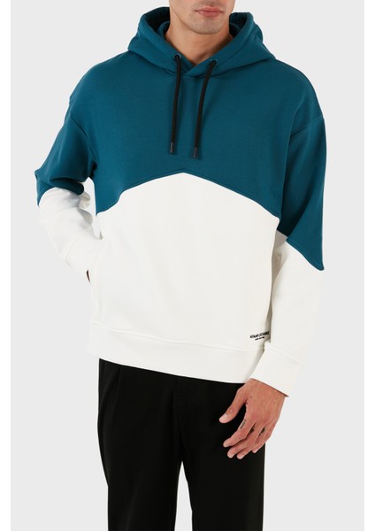 Renk Bloklu Kapüşonlu % 100 Pamuklu Regular Fit Sweat Erkek Sweat 6rzmlb ZJ4XZ 21CN indirimleri