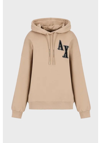 Pamuklu Kapüşonlu Regular Fit Sweat Bayan Sweat 6RYM38 Yjebz 0748