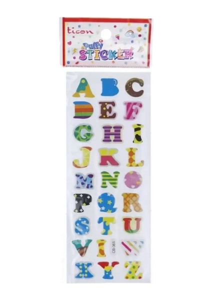 Puffy Sticker (Harf)