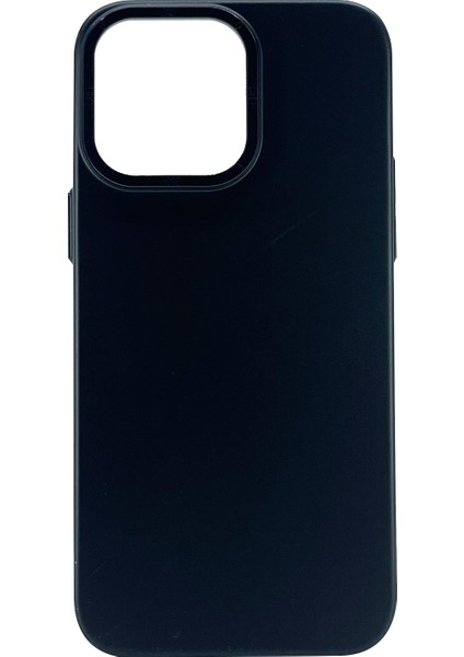 Apple iPhone 12 Pro Max Uyumlu Spray Metal Çerçeveli Deri Serisi Arka Koruma Kılıf