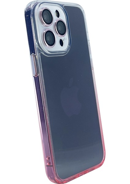 Apple iPhone 13 Pro Max Uyumlu Kamera Korumalı Yıldız Elmas Seri Arka Koruma Kılıf