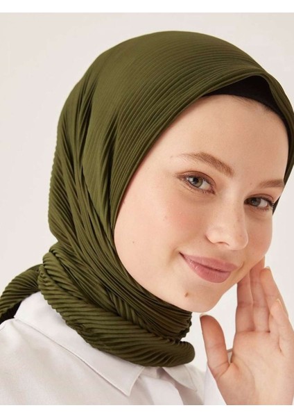 Pilise Eşarp Asker Yeşili modelleri