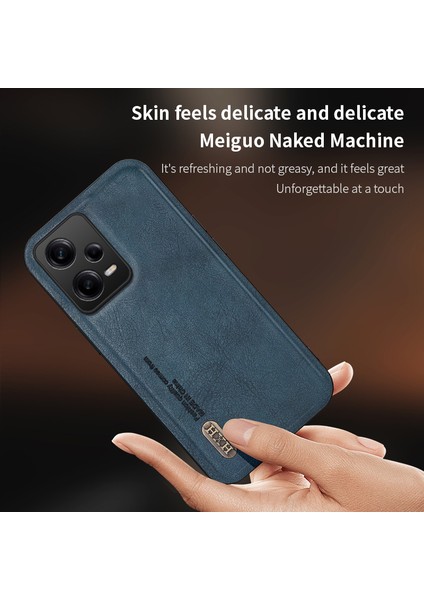 Poco X5 Pro 5g Için Uygundur Vintage Mat Manyetik Emiş Cep Telefonu Kılıfları (Yurt Dışından)