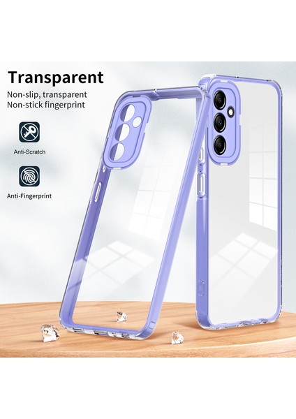Samsung Galaxy M14 5g Için Uygundur Kontrast Renk Kenarlığı Saydam Cep Telefonu Kılıfları (Yurt Dışından) indirimleri
