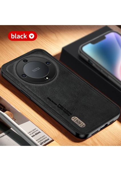 Honor X9A 5g Için Uygun Fırçalama Manyetik Emiş Cep Telefonu Kılıfları (Yurt Dışından)
