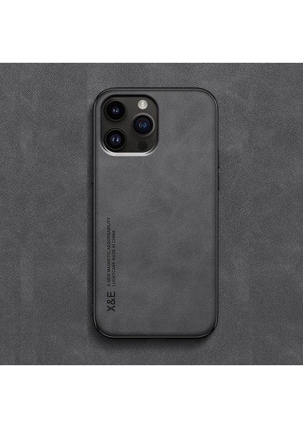 For iPhone 14 Plus Cilt Hissi Manyetik Emme Cep Telefonu Kılıfları (Yurt Dışından)